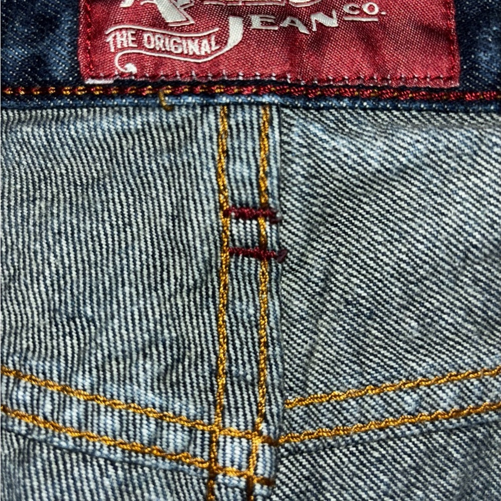 Arizona Jean Co. Men’s Loose Straight Leg Jeans 40x30 Dark Wash Classic Fit - Picture 5 of 5